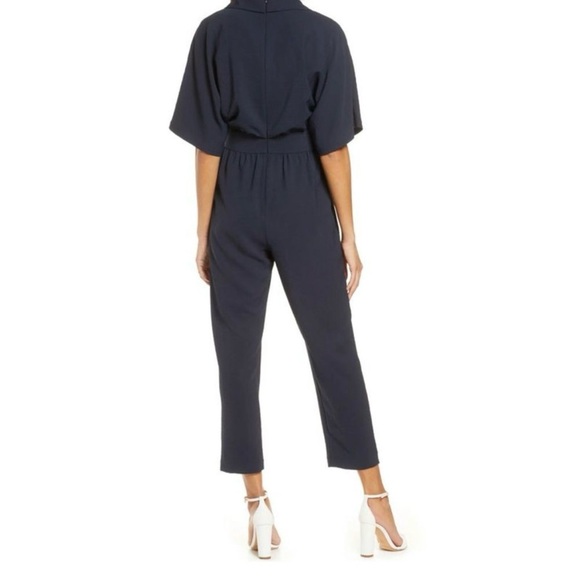 Eliza J Navy Jumpsuit - Picture 4 of 8